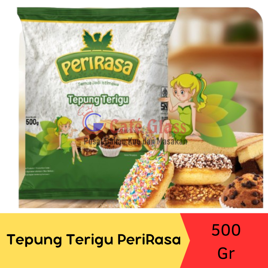 

Peri Rasa Tepung Terigu / Tepung Protein Sedang 500Gr