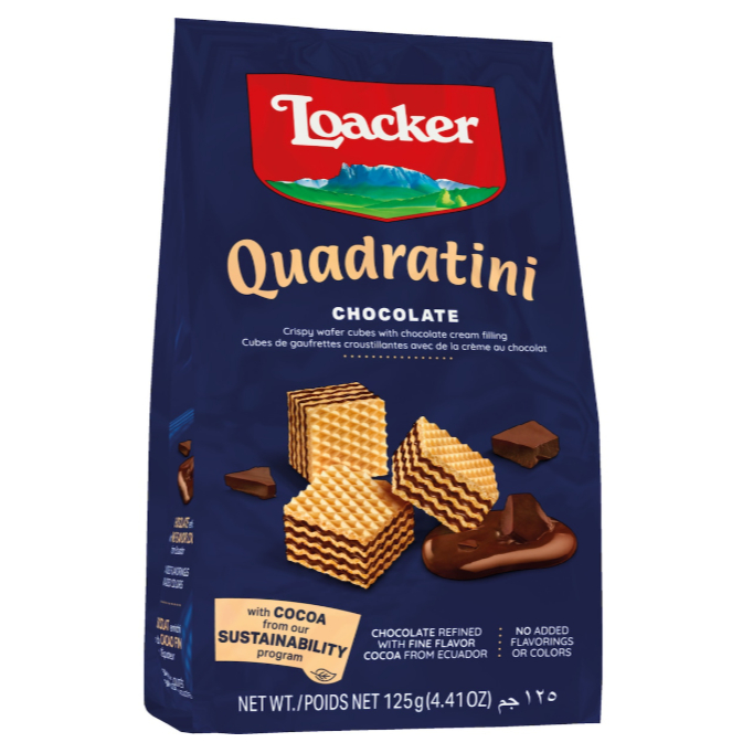 

Loacker Quadratini Chocolate 125g