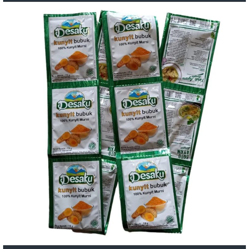 

DESAKU Kunyit Bubuk 1Renceng Isi 12Pc