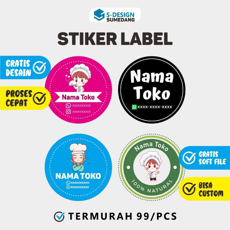 

LABEL / STIKER / STIKER LABEL / STICKER LABEL / STIKER CUSTOM / STICKER CUSTOM / CETAK STIKER