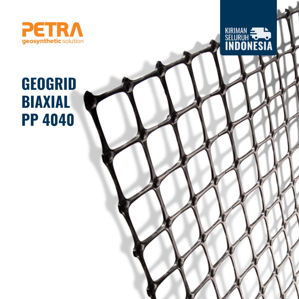 Geogrid Biaxial PP 4040