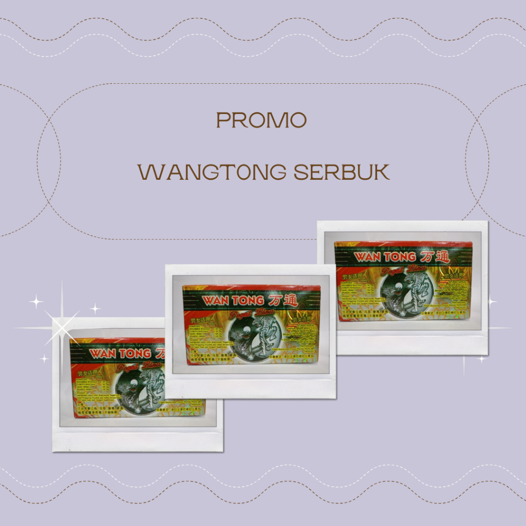 

Tong Tong WAn Serbuk | Asam Urat Hempas