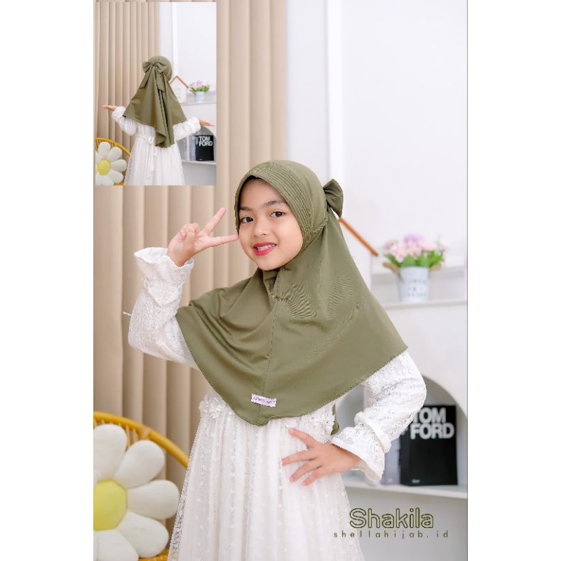 HIJAB SHELLA SAKILA KIDS // HIJAB ANAK // HIJAB BERGO // HIJAB GROSIR MURAH KEKINIAN