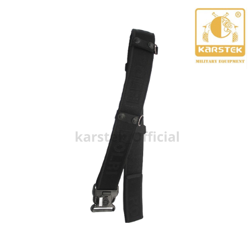 KOPEL/SABUK PDL POLRI MOTIP TIMBUL POLRI HITAM  ORI KARSTEK