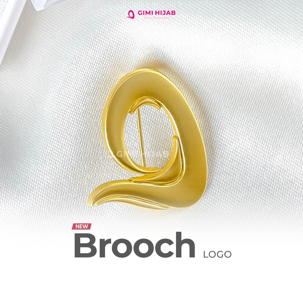 GIMI HIJAB | Brooch Logo Gimi Hijab Limited Edition