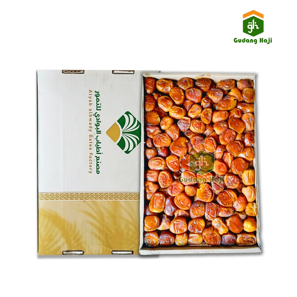 

Kurma Sukari ATYB Al-Qassim 3kg/Kurma Sukari ATYB 3kg Original Asli/Kurma Raja/Kurma Asli