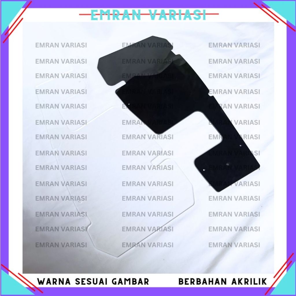 MIKA KOLONG MP MONO AKRILIK MP NEW COVER PELINDUNG TUTUP KOLONG MOTOR MEGAPRO