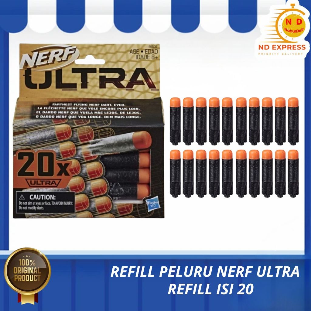 Nerf Ultra Refill Peluru NERF ULTRA 20x