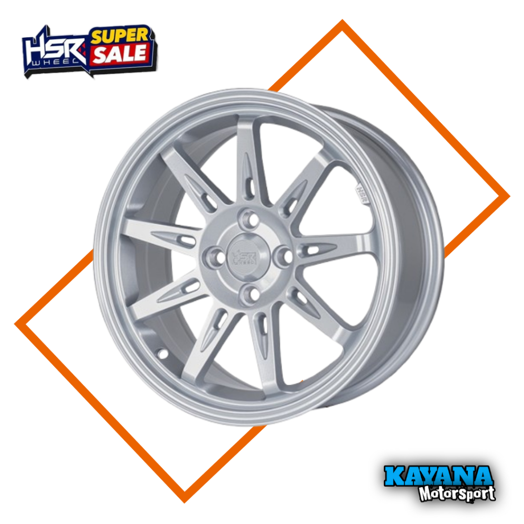 Velg Racing HSR R16 Bisa Untuk Yaris Mobilio Swift Sigra Velg Type HSR Tikala R16 New