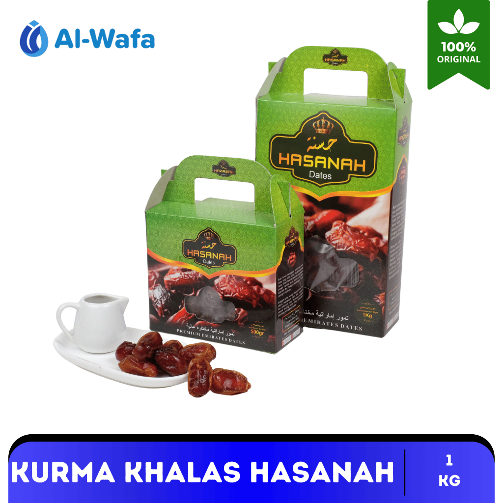 

AL WAFA Kurma Khalas Hasanah Premium 1 KG