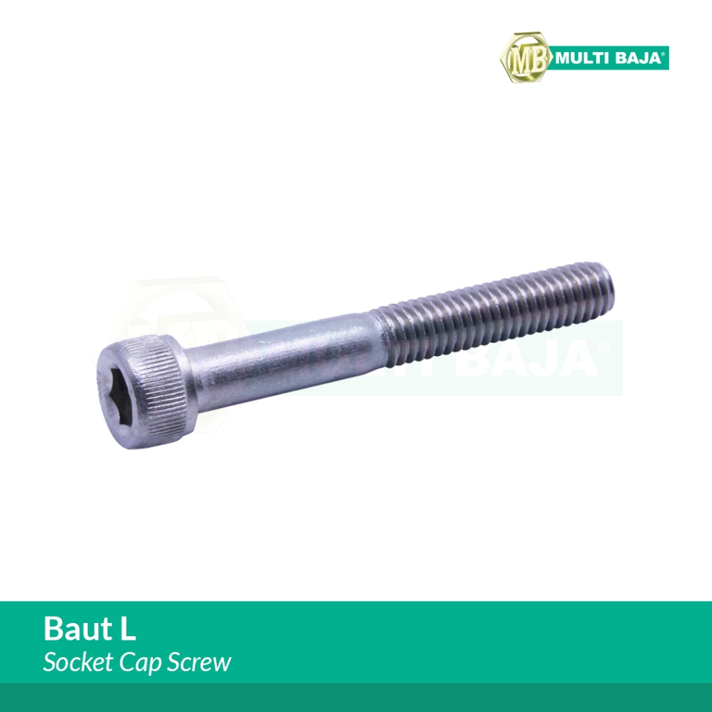 Baut L Stainless Steel 304 M10 -1.5 x 120 ( Socket Cap Screw )