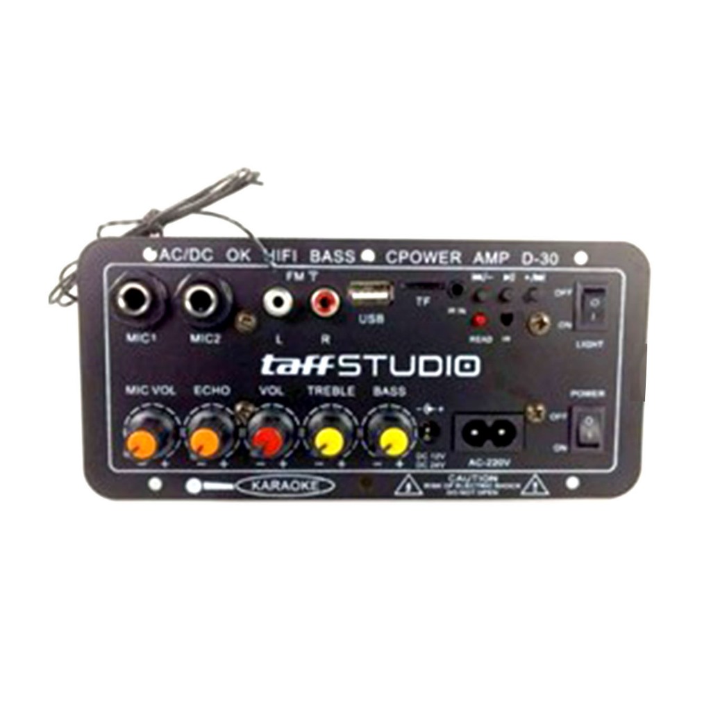 Kit AMPLIFIER KARAOKE BLUETOOTH+fm -Aksesoris Audio