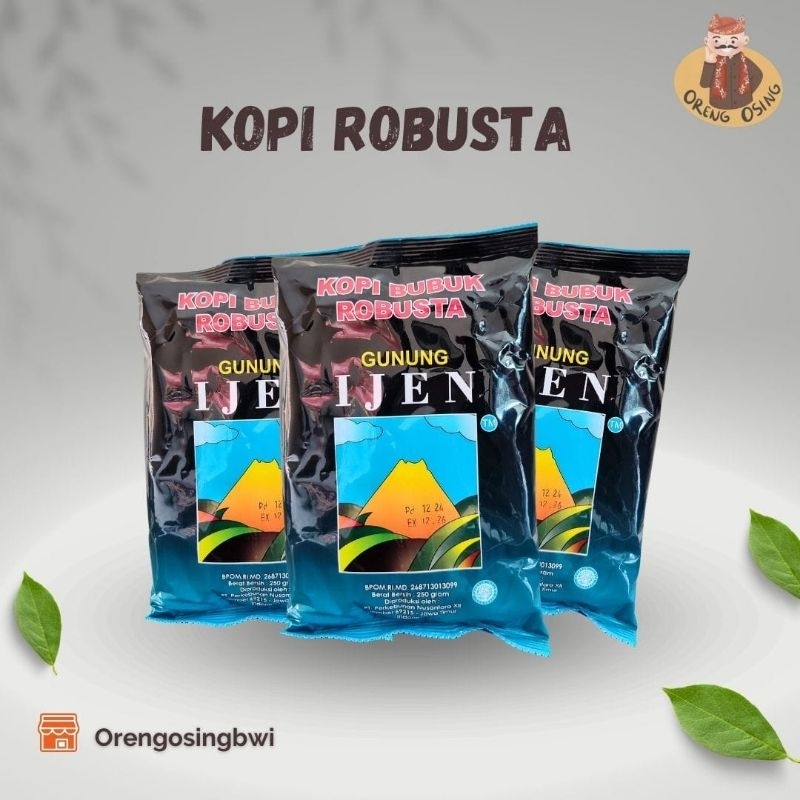 

ORENG OSING| Rolas Kopi Bubuk Robusta Gunung Ijen 250 gram