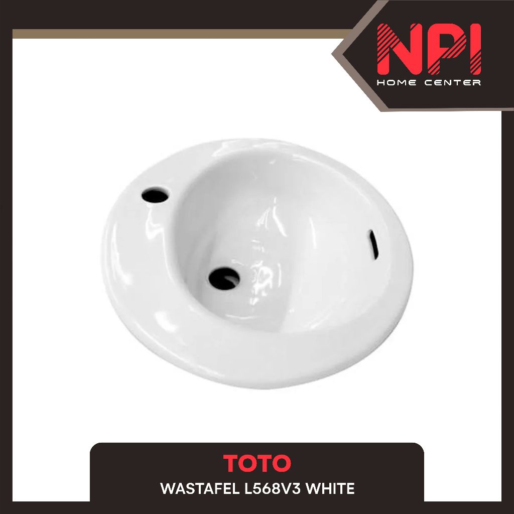 Toto - Washtafel / Wastafel / Westafel / Basin L 568 V3 / L568V3 White