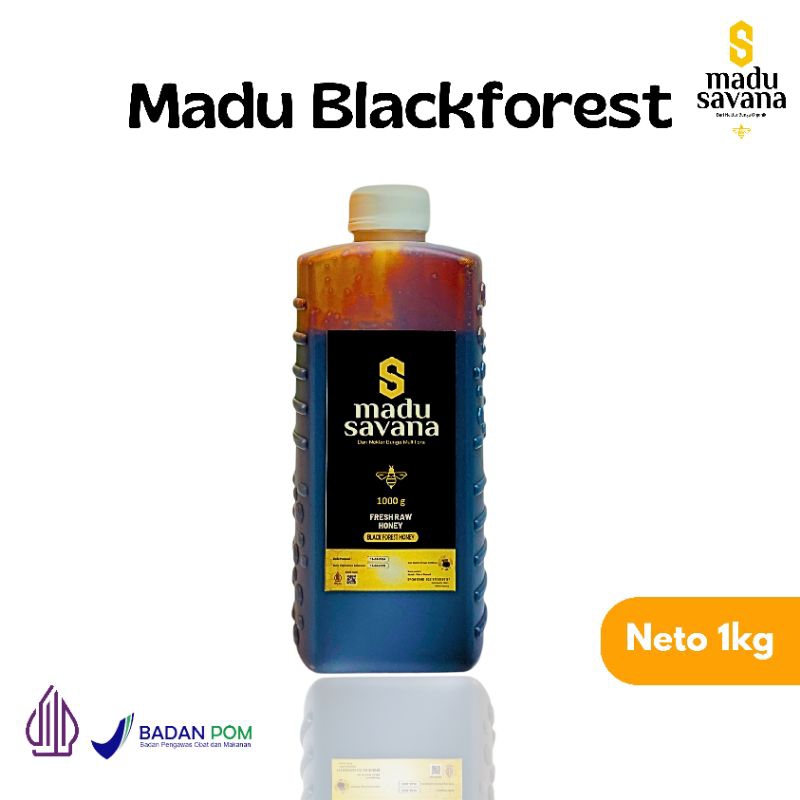 

Madu Hitam Hutan Super 1kg Savana Madu