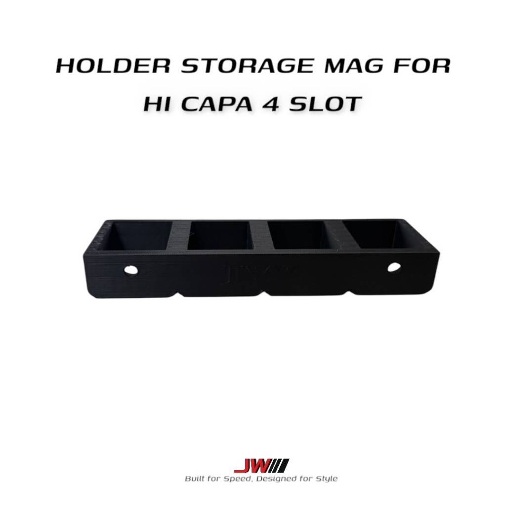 HOLDER GANTUNG TACTICAL STORAGE FOR MAG HI CAPA ISI 4 SLOT