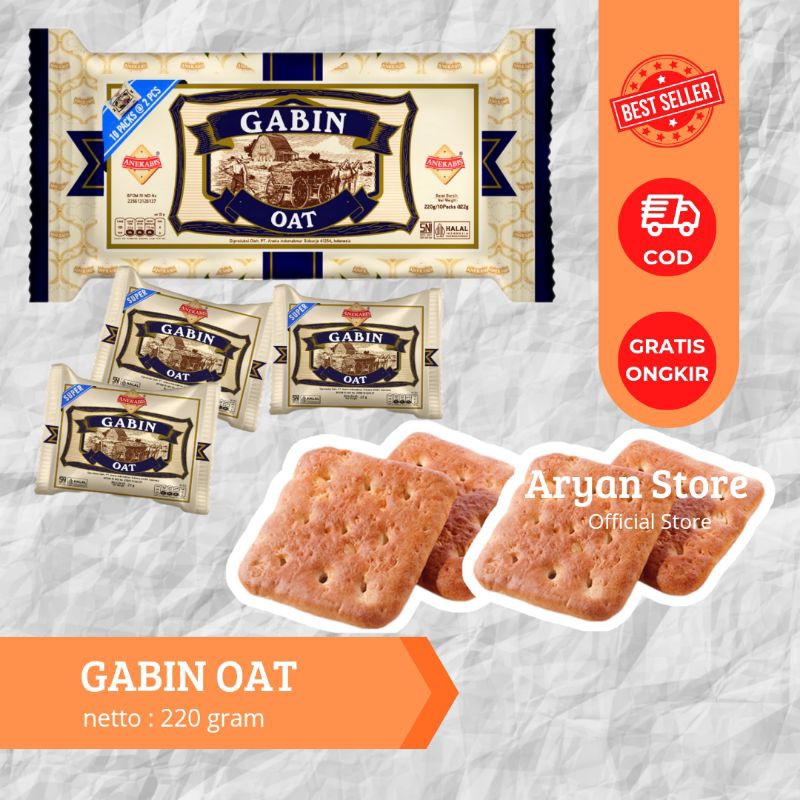 

ANEKABIS SUPERBIS Gabin Oat 220 gram 10 x 2pcs