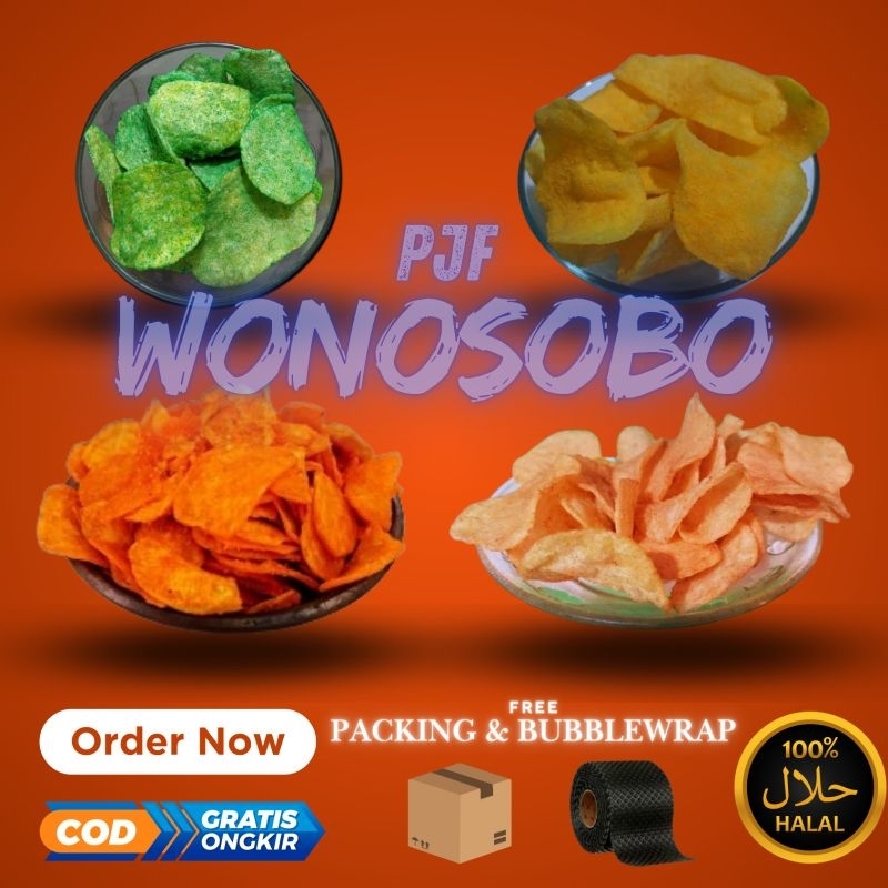 

keripik kentang 500gr balado , sapi panggang , barbeque , rumput laut