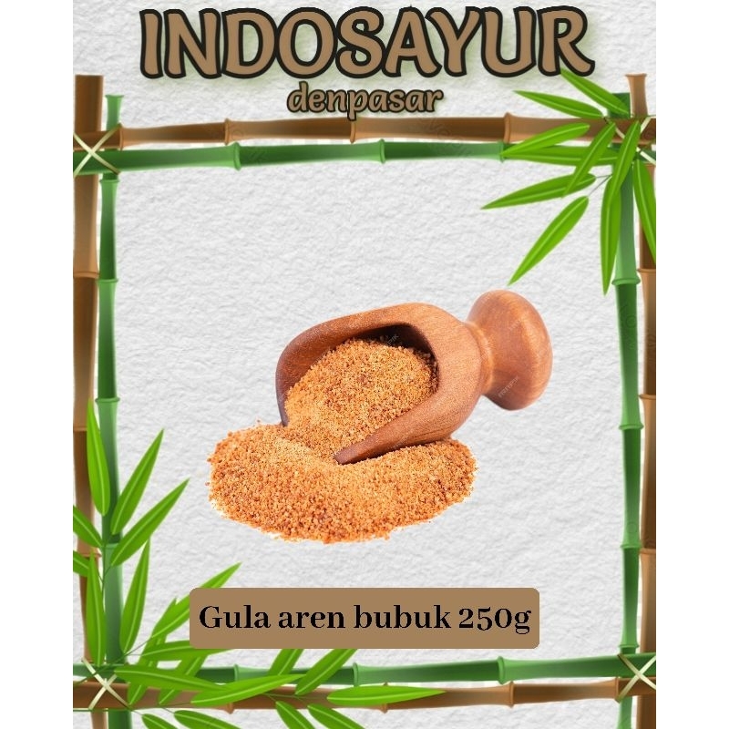 

palm sugar / gula aren bubuk _ INDOSAYUR