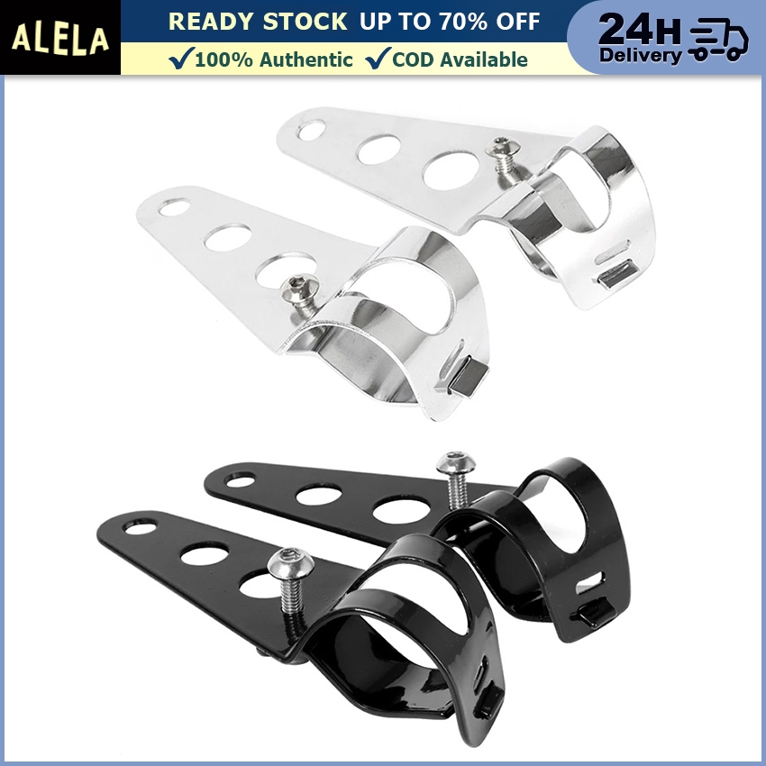 Bracket Braket Dudukan Lampu Depan Holder Kupingan Head Lamp Headlamp Batok Lampu Sen LED Motor Mons