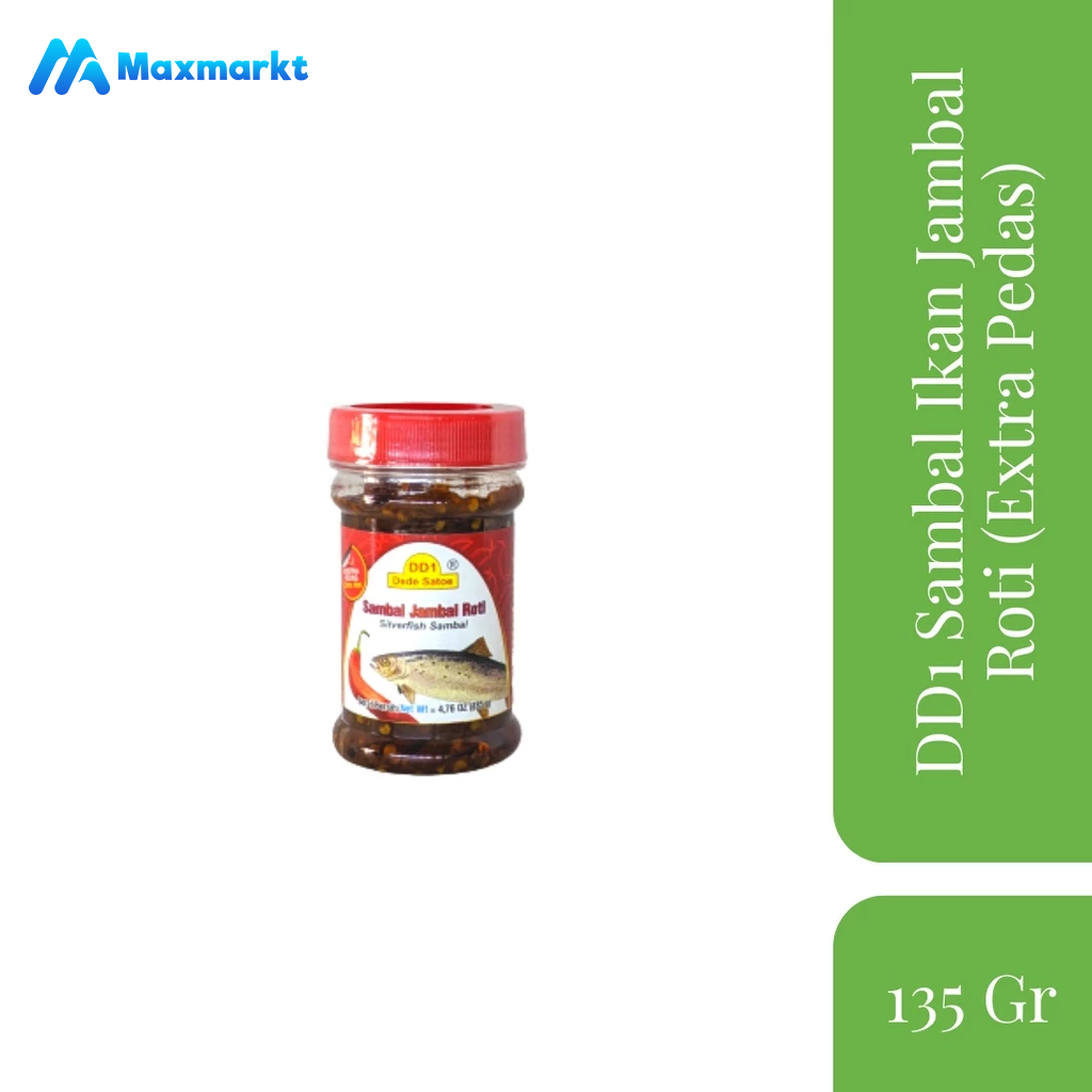 

DD1 Sambal Ikan Jambal Roti Extra Pedas 135 Gram