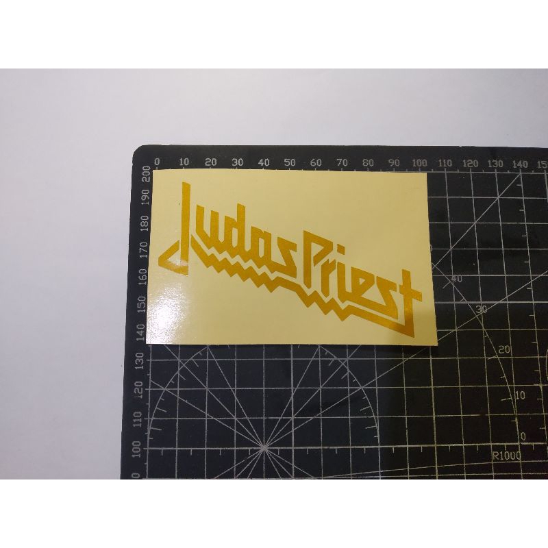 

stiker cutting Judas priest