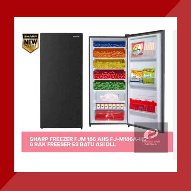 LEMARI ES FREEZER SHARP 186
