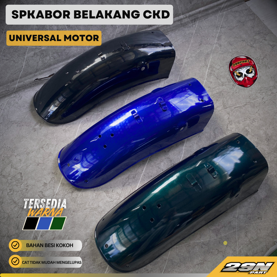Spakbor Slebor Belakang Hitam Biru Hijau RX KING RXKING RXK RXS LOKAL COPY Original