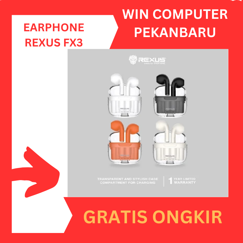 EARPHONE REXUS FX3