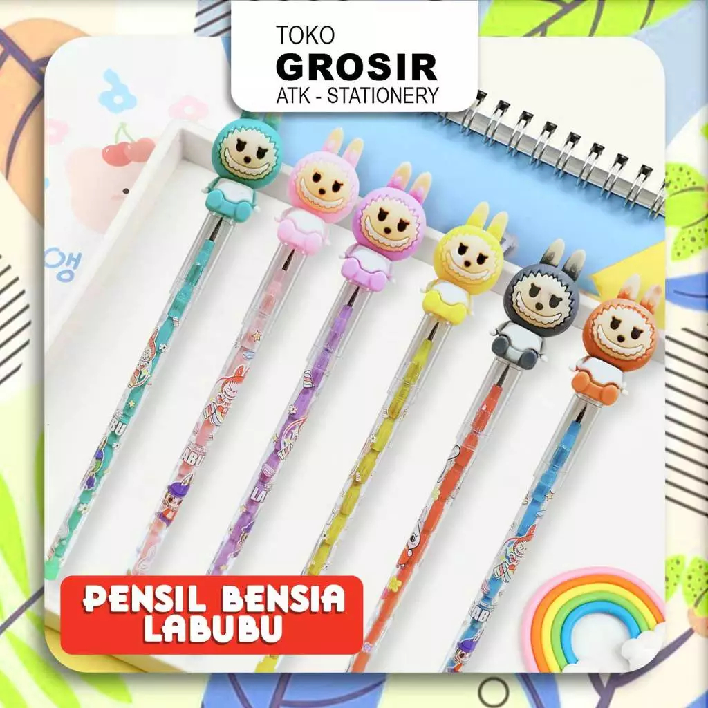 

(LIVE) Pensil Bensia Karakter Labubu Lucu