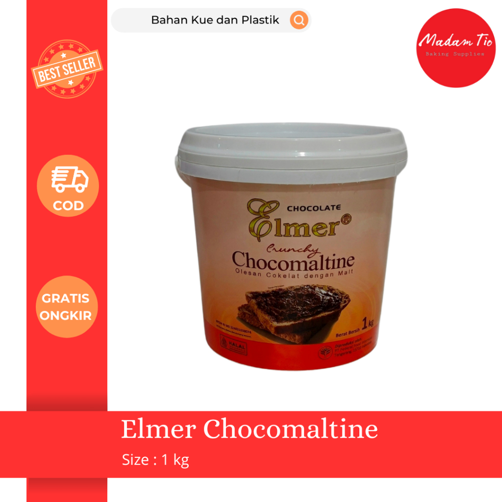 

Elmer Chocomaltine 1kg 1pcs