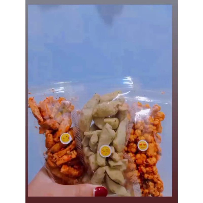 

camilan milenial :basreng dan cikur