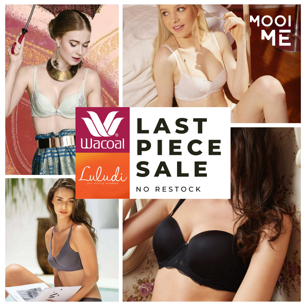 Wacoal & Luludi - Last Piece SALE - Bra, Panty, Lingerie - No Restock, No Defect - Clearance Sale