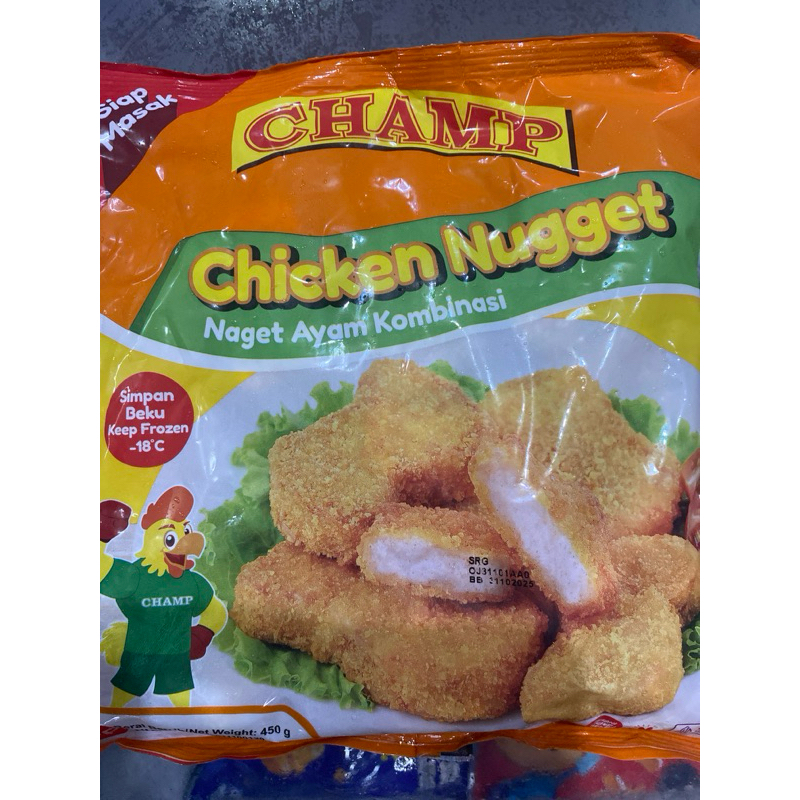 

Champ Naget Ayam 450gr (kemasan baru)