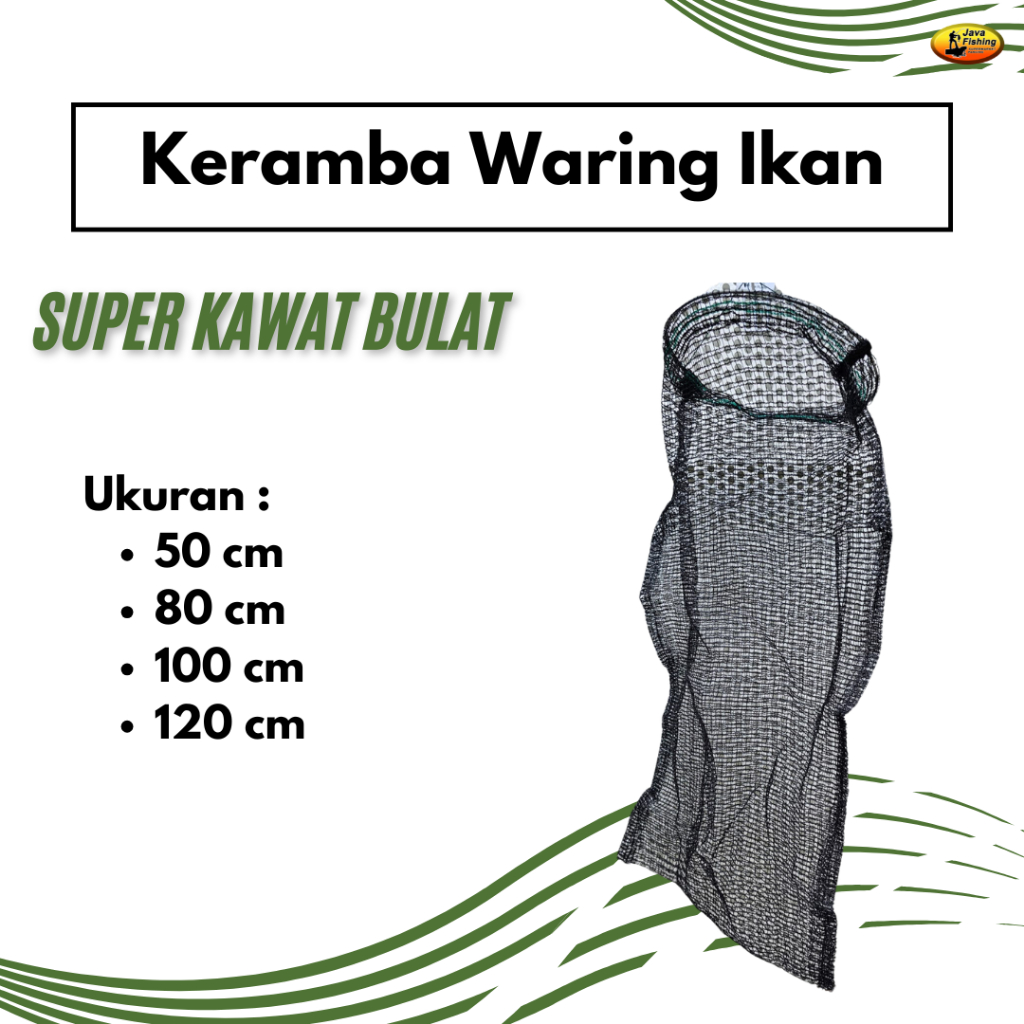KERAMBA WARING SUPER KAWAT BULAT | Keramba Waring Wadah Ikan