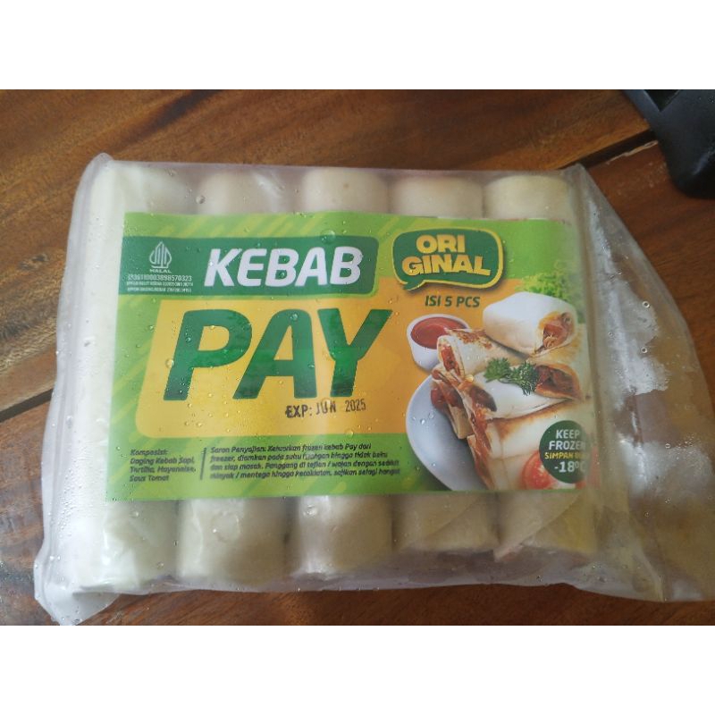 

Kebab Pay OriGinal Isi 5 Pcs