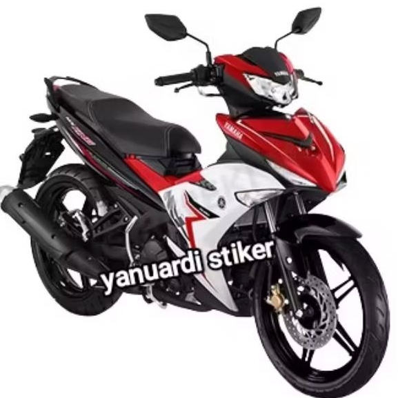 STRIPING STIKER LIST MX KING 150 TAHUN 2022 MERAH PUTIH HITAM MX KING 150 MERAH PUTIH HITAM