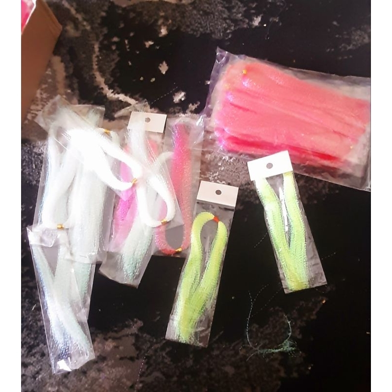 bulu mutiara untuk umpan sabiki kotrekan