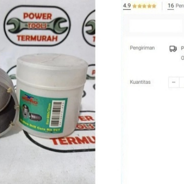 

Hole Saw Beton 80 mm WIPRO Holesaw Masonry HOLLOW CORE DRILL BIT TCT