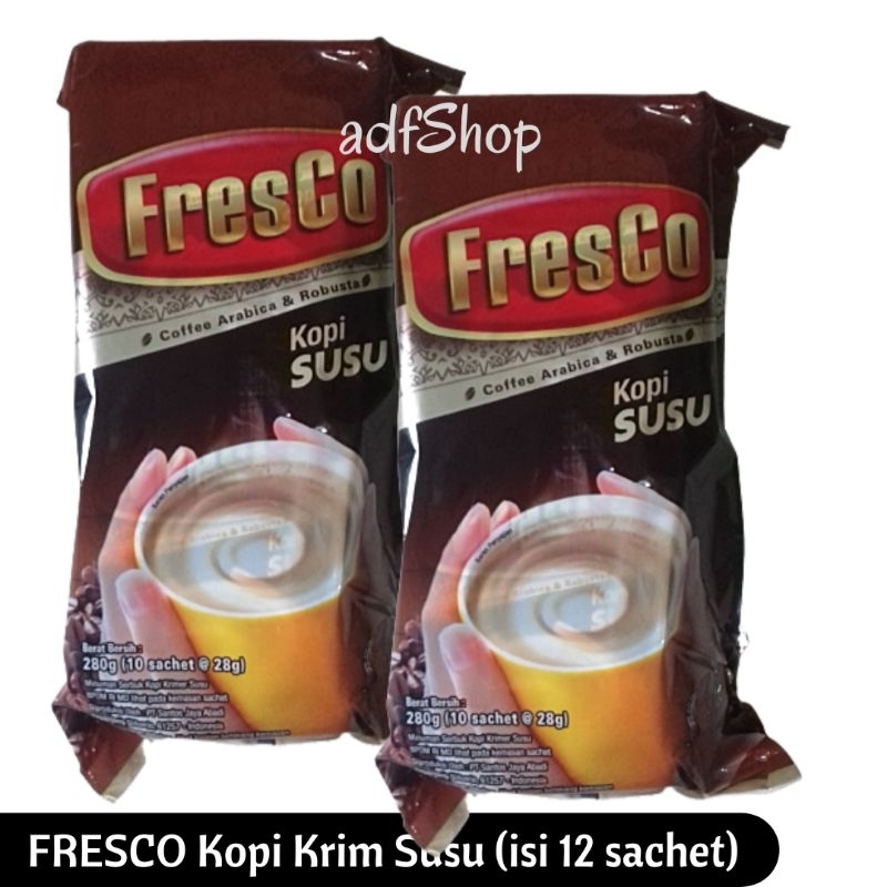 

FRESCO Kopi Krim Susu (isi 10 sachet)