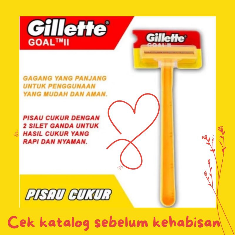 GILLETTE ALAT PENCUKUR.RAMBUT