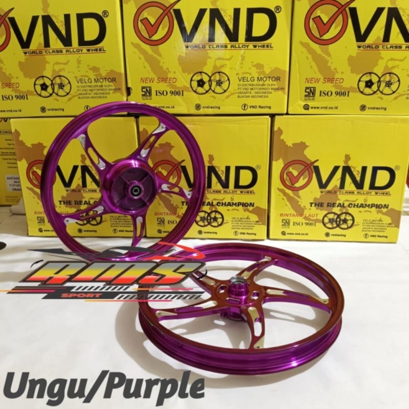 VELG VND RACING NEW SPEED BINTANG LAUT 140*17 160*14 JUP Z / MX OLD / VEGA ZR / FIZR