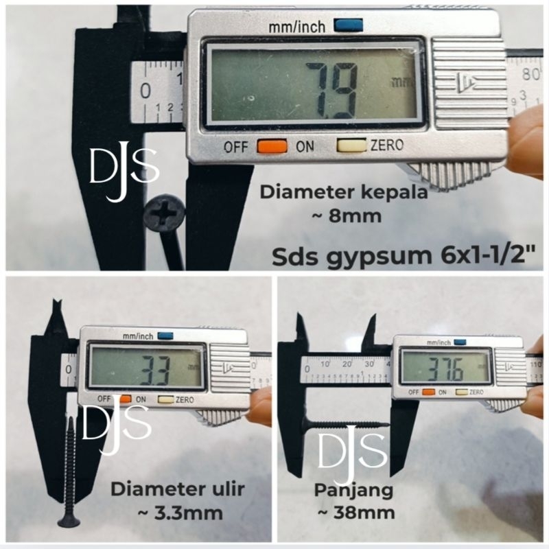 100PCS SDS GYPSUM L 2,5CM 3CM 7CM SEKRUP DRILLING DRYWALL SDS SKRUP GYPSUM SDS