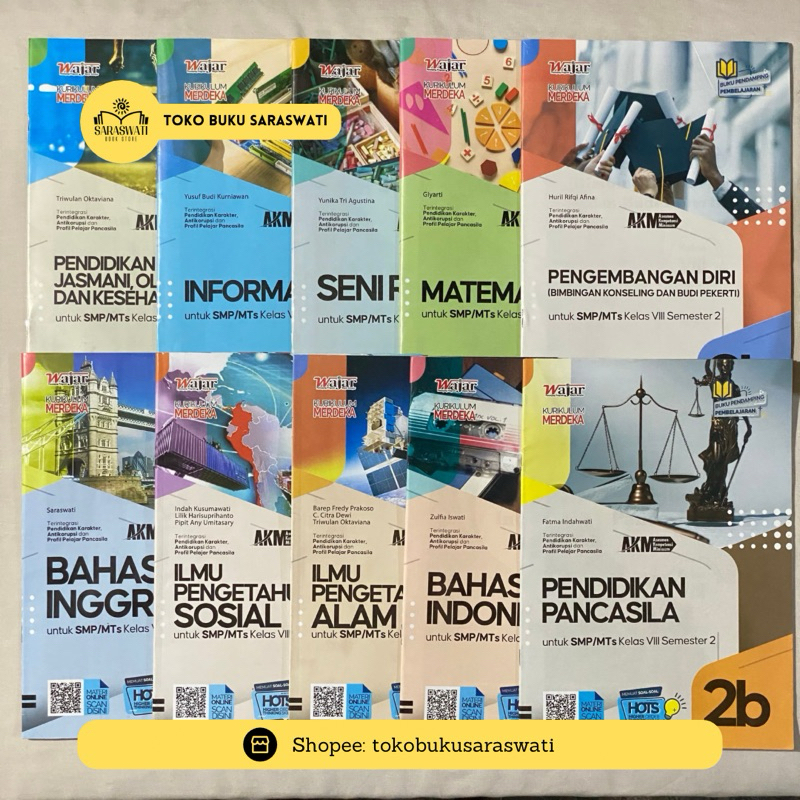 LKS WAJAR SMP KLS 8 SEMESTER 2 KURIKULUM MERDEKA EDISI TERBARU // GRAHA PUSTAKA