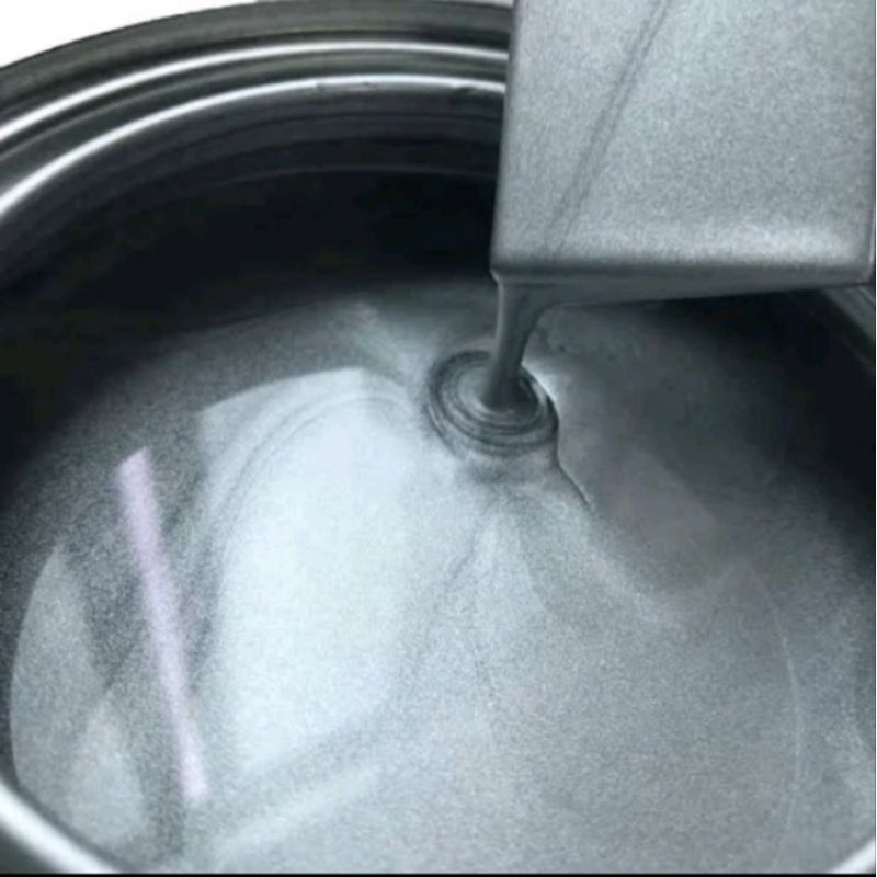 Cat Abu-Abu Metalik Cat Castem PU/Cat Abu-Abu Metalik