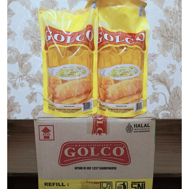 

1 Dus Minyak Goreng Golco 800ml Refil Jernih Berkualitas