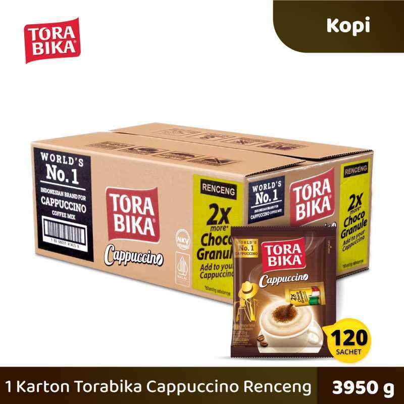 

TORABIKA CAPPUCCINO 1 DUS ISI 12RENCENG @25gr