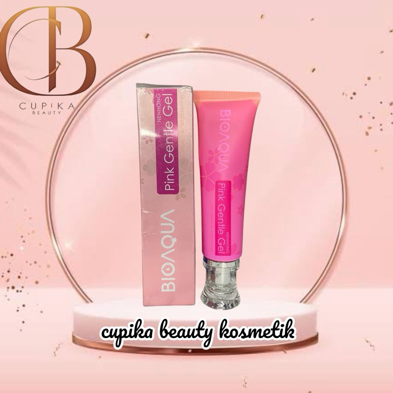 cek grosir [pk,uz] BIOAQUA NENHONG PINK GENTLE GEL - PEMERAH BIBIR DAN PUTING SUSU WANITA