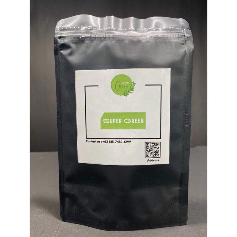 

100 gram produk teh bubuk halus