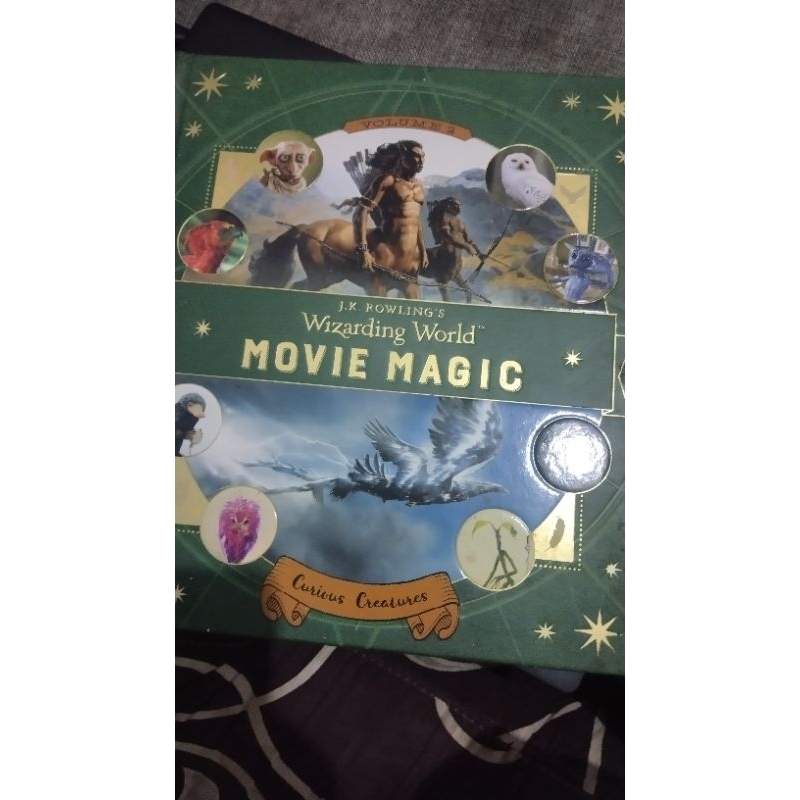 (Harry Potter & Fantastic Beast) Wizarding World Movie Magic Volume 2 ORI JK Rowling Preloved Hardco